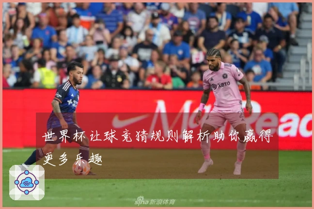 世界杯让球竞猜规则解析助你赢得更多乐趣